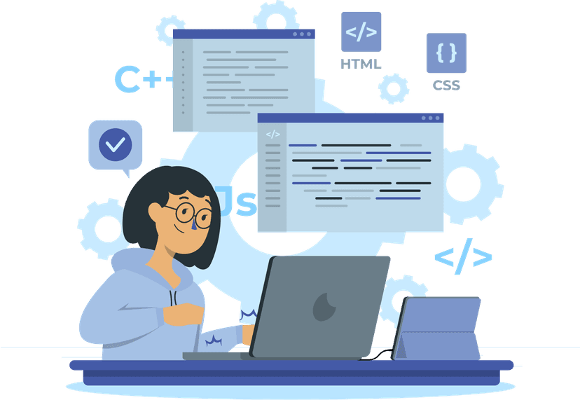 developer coding