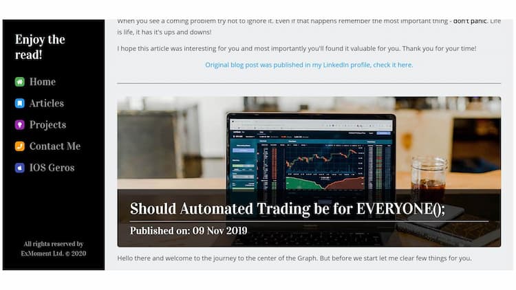 Should Automated Trading be for EVERYONE(); &#8211; Lazy Loaded Blog Post