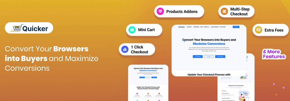 WooCommerce Checkout Plugin - Quicker