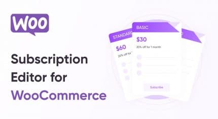 WC Subscriptions Editor