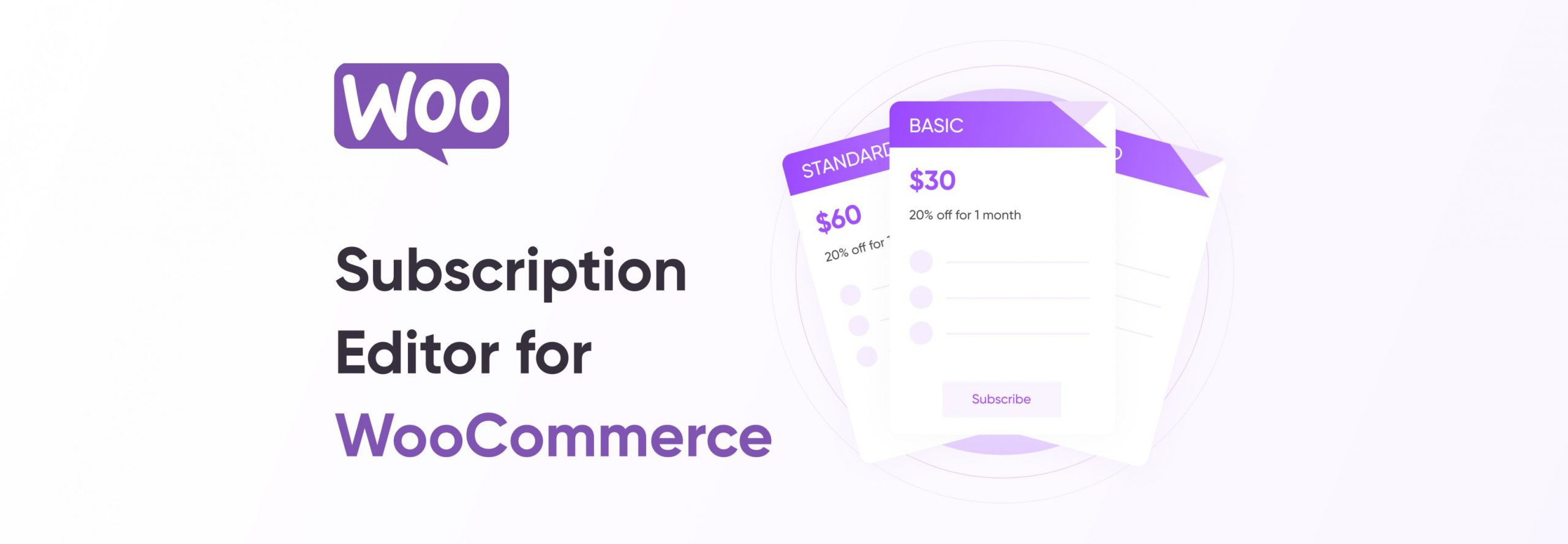 Subscription Editor for WooCommerce