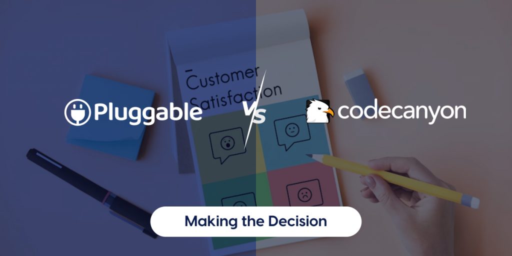 Pluggable vs. CodeCanyon - Making the decision_ factors to consider and final recommendations