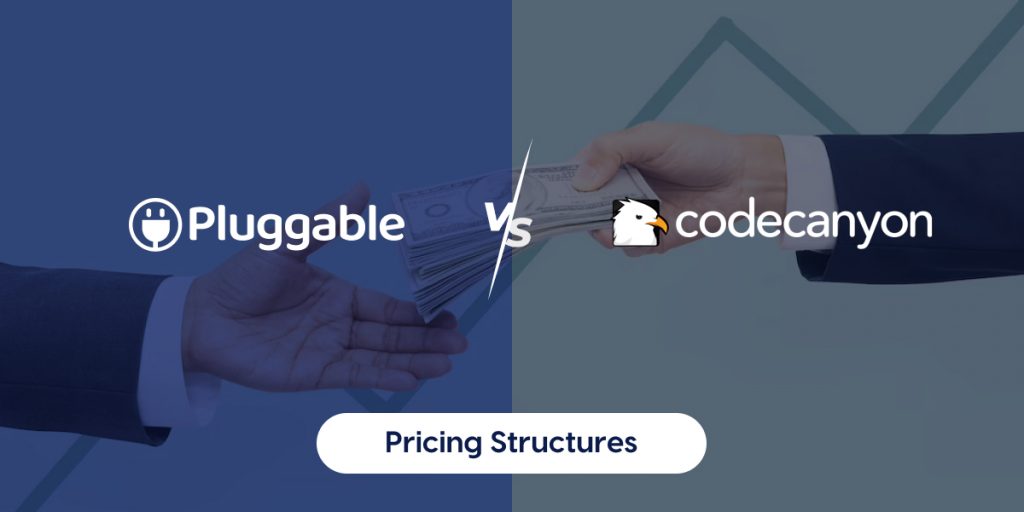 Pluggable vs. CodeCanyon - Pricing structures_ comparing costs and value for money